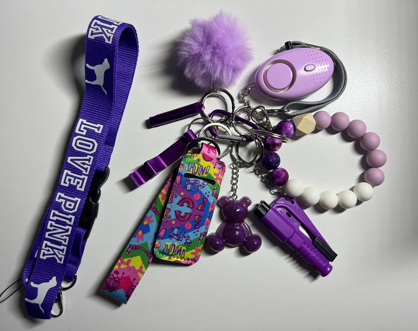 Safety keychains