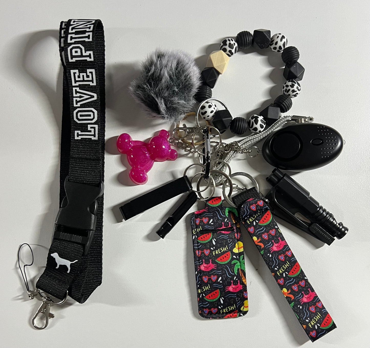 Safety keychains