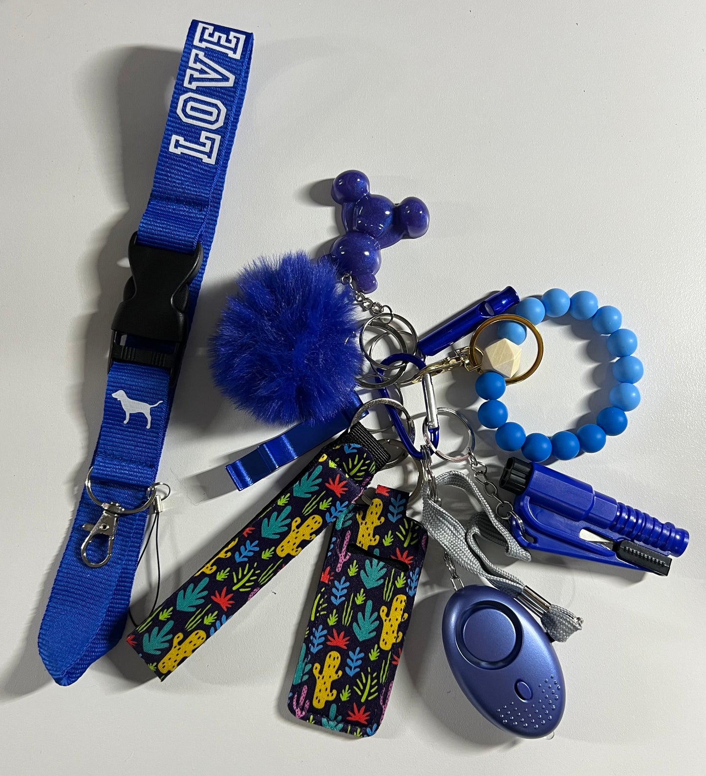 Safety keychains