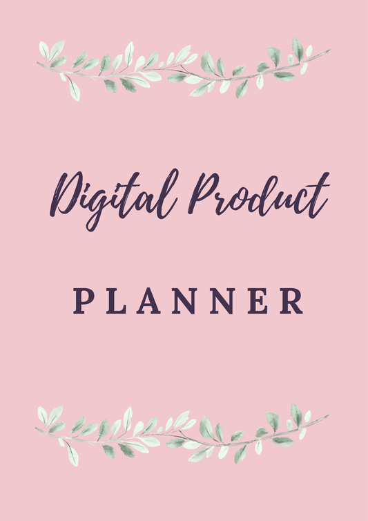Digital Product Planner