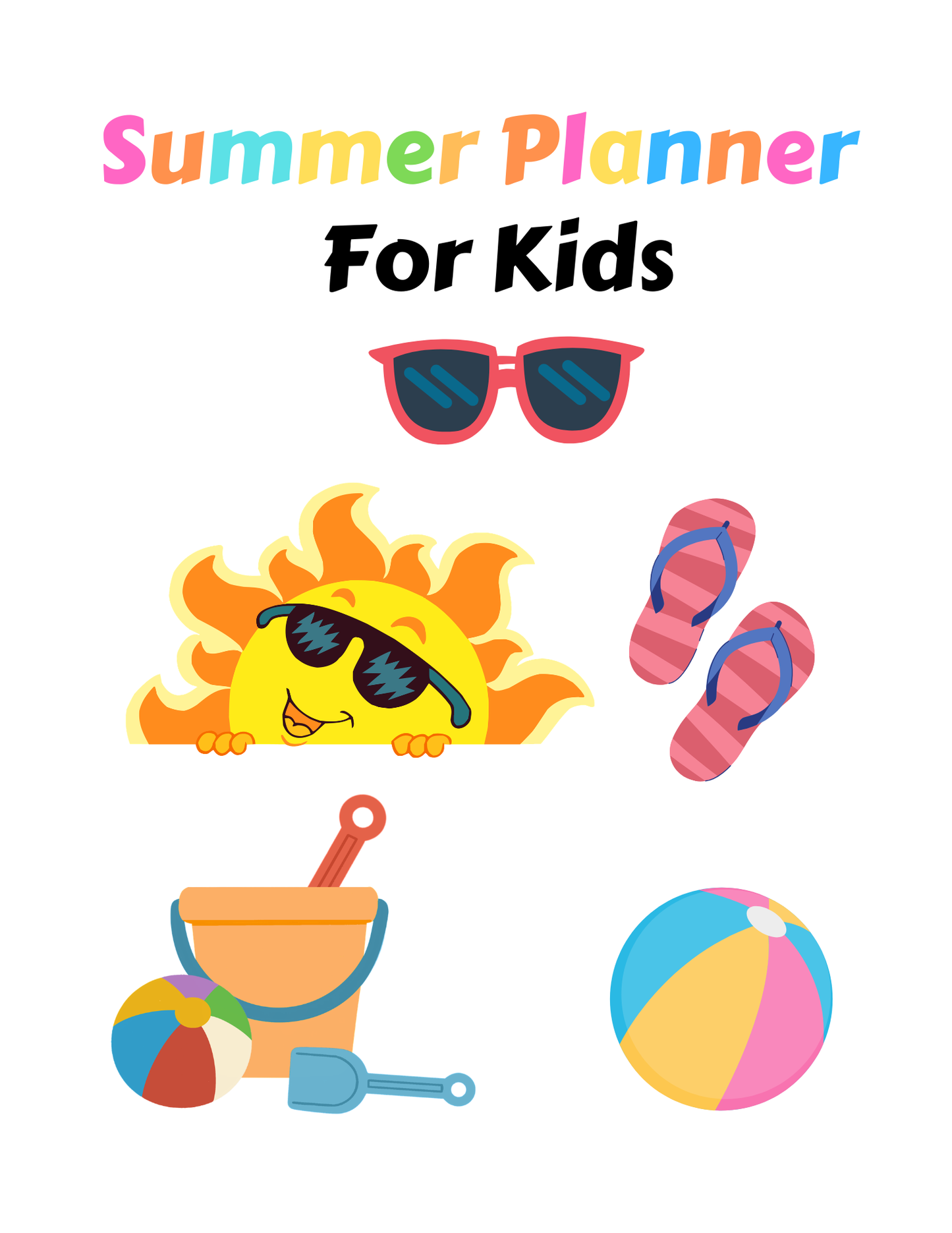 Summer Planner For Kids